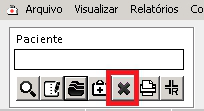 Botão de Limpar paciente selecionado